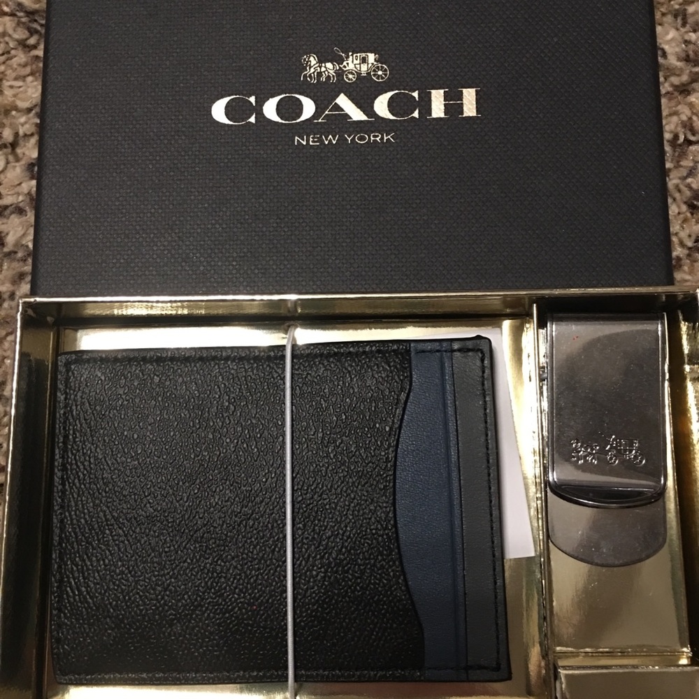 Coach Money Clip Wallet